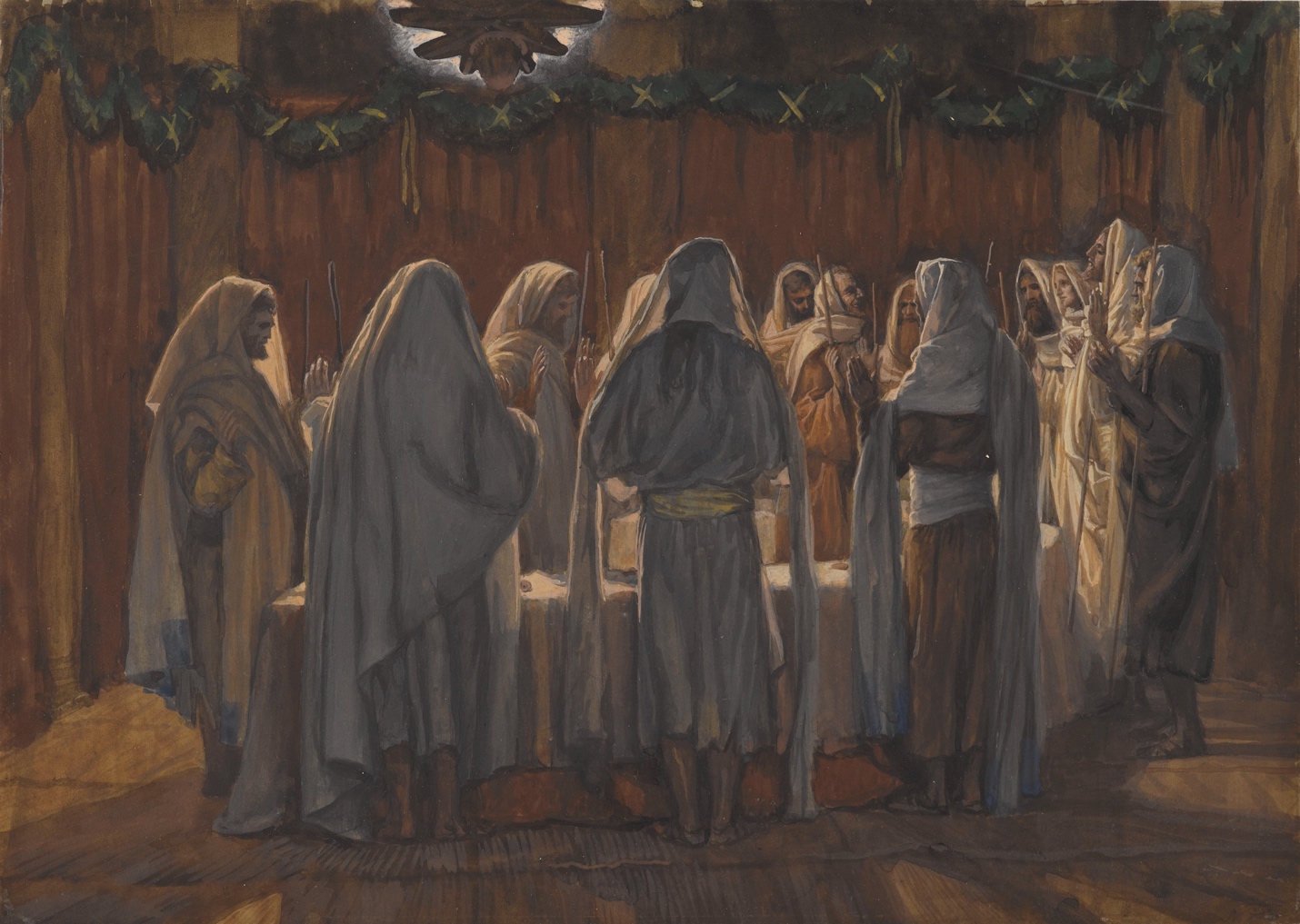 J. James Tissot, 1836-1902: The Last Supper, 1886-1894