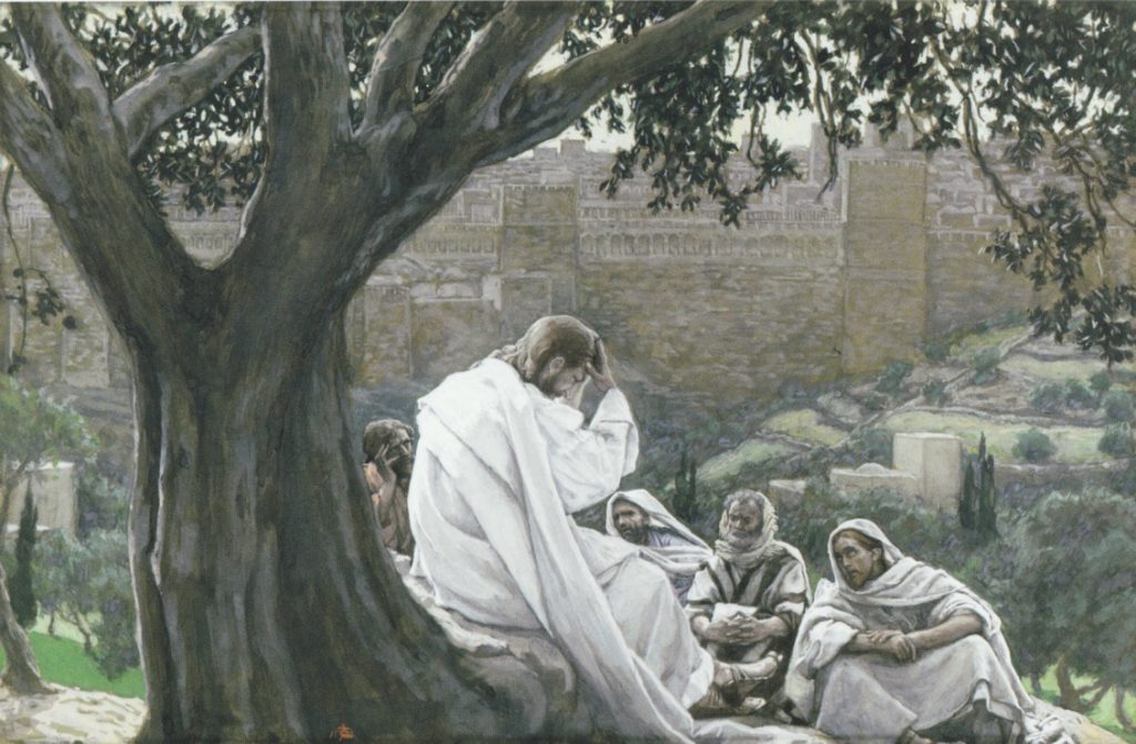 J. James Tissot, 1836-1902: The Prophecy of the Destruction of the Temple, 1886-1894.