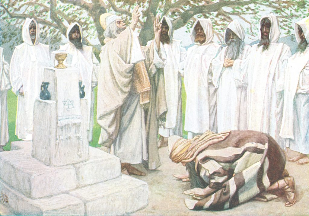 Figure 5. J. James Tissot, 1836-1902: The Offerings of Melchizedek, ca. 1896-1902.
